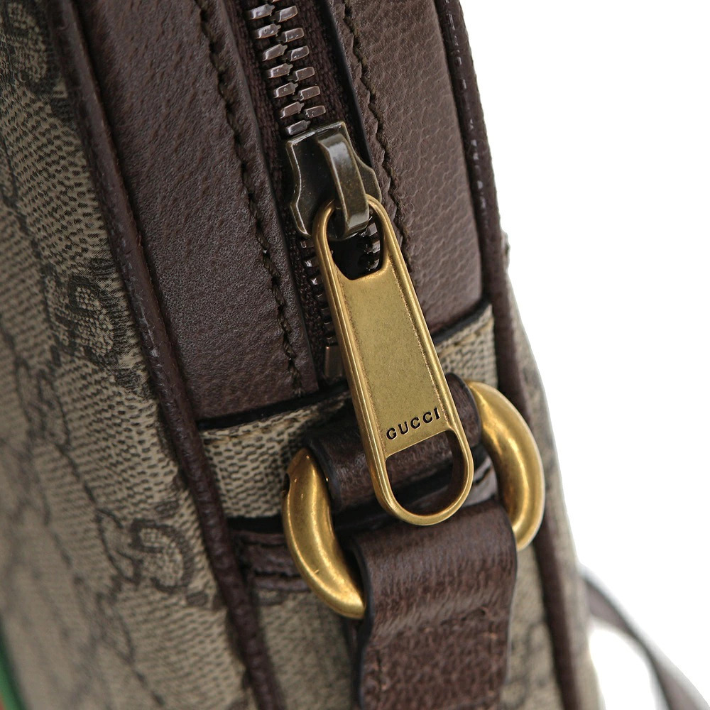 Gucci Ophidia Shoulder Bag GG Supreme Brown